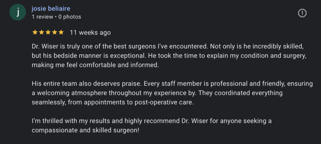 Breast Implants Removal NYC reviews